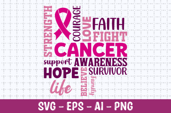 Cancer Awareness Support Survivor SVG Review