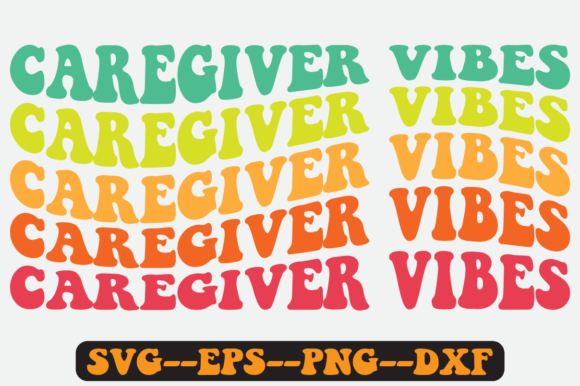 Caregiver Vibes Quote Retro SVG: A Designer’s Review