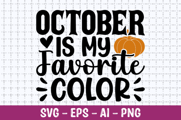 Review: October is My Favorite Color SVG for Embroidery