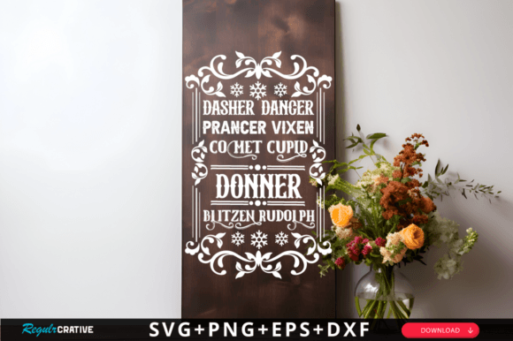 Reviewing the Dasher Dancer Prancer Vixen SVG