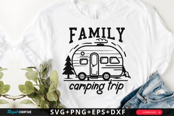 Reviewing the Family Camping Trip SVG Design for Embroidery