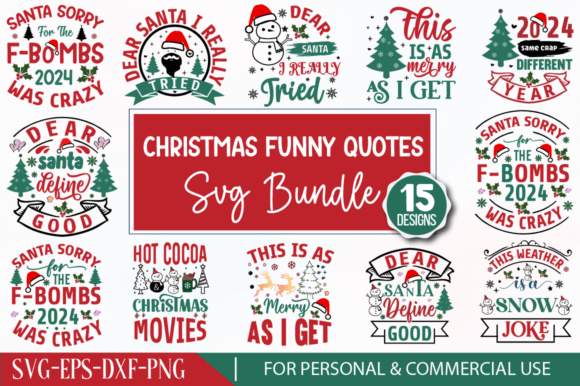 Reviewing the Funny Christmas SVG Quotes Bundle for Embroidery