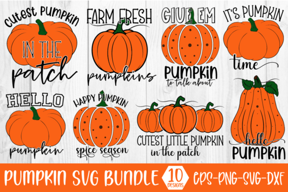 Reviewing the Pumpkin Fall Autumn SVG Design Bundle