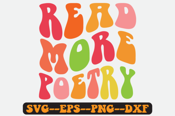 Reviewing the Read More Poetry Quote Retro Design